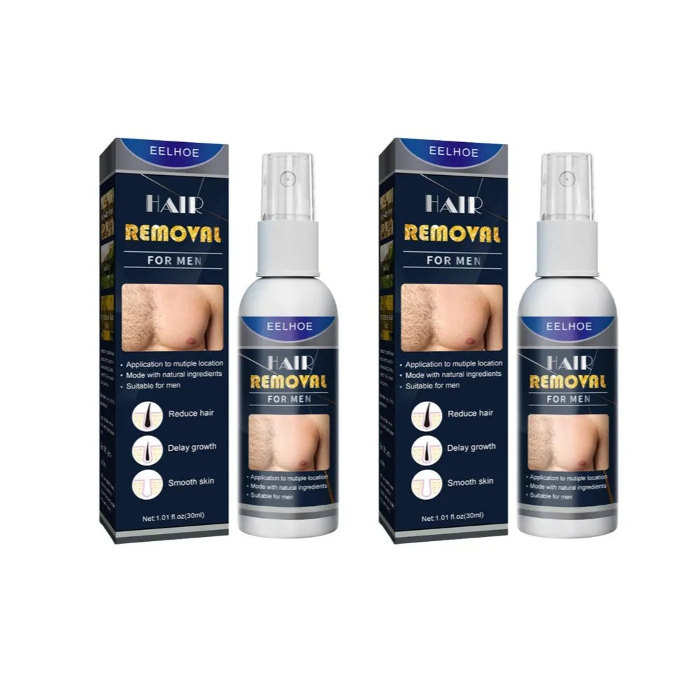 1/2PCS Super Natural Painless Permanent Hair Remover for Women Men Whole Body Depilatory Cream Powerful Hair Removal Spray