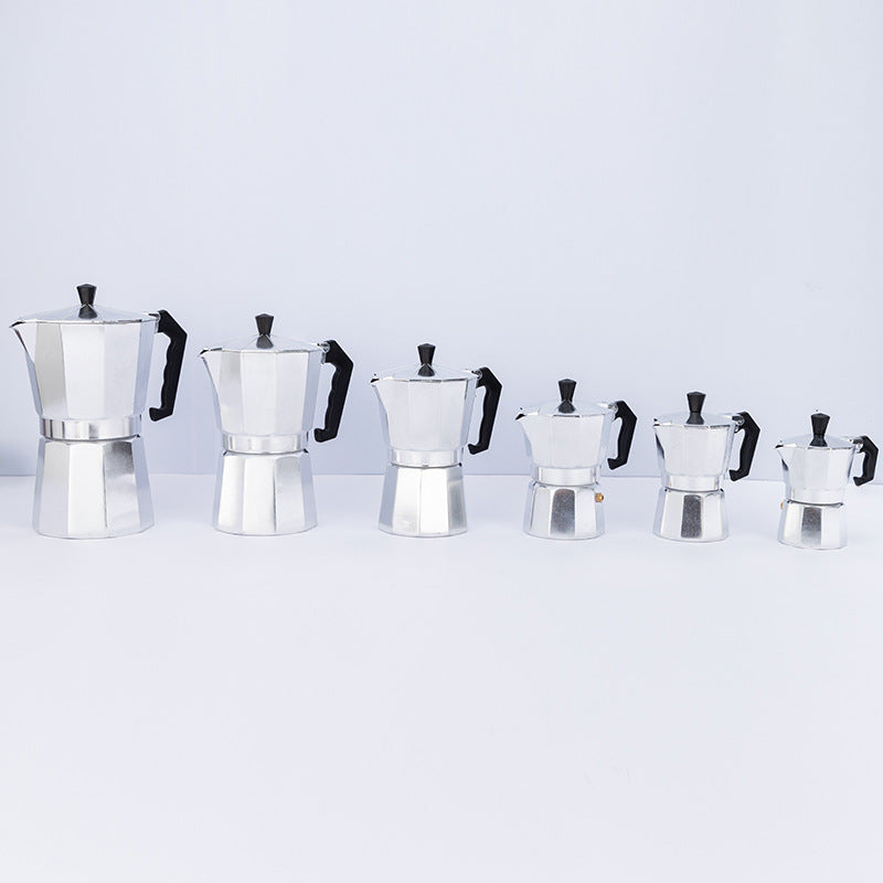 Wholesale of Octagonal Mocha Coffee Pots And Other European Coffee Tools, Including Italian Aluminum Models, with Cross-Border Shipping Options.
