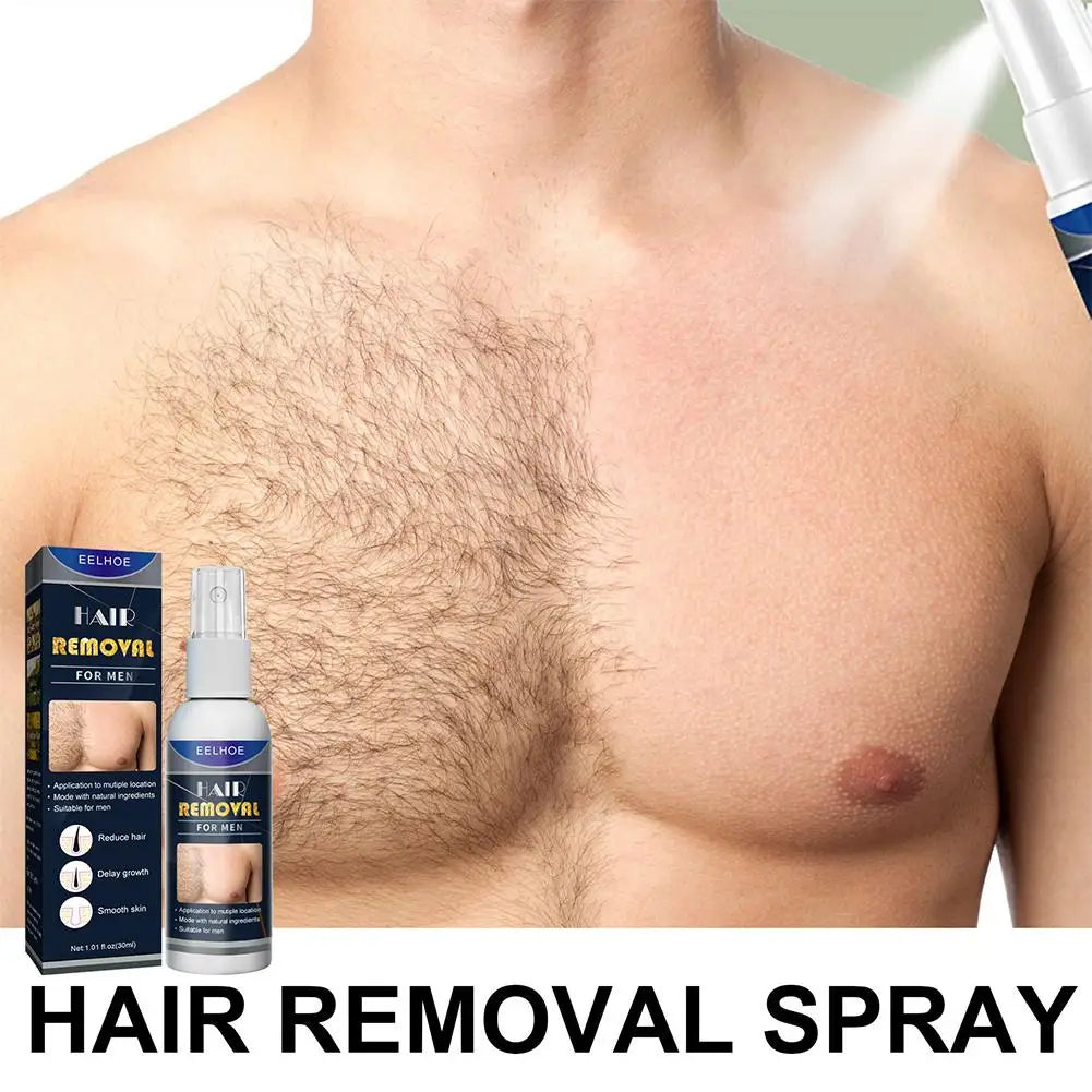 1/2PCS Super Natural Painless Permanent Hair Remover for Women Men Whole Body Depilatory Cream Powerful Hair Removal Spray