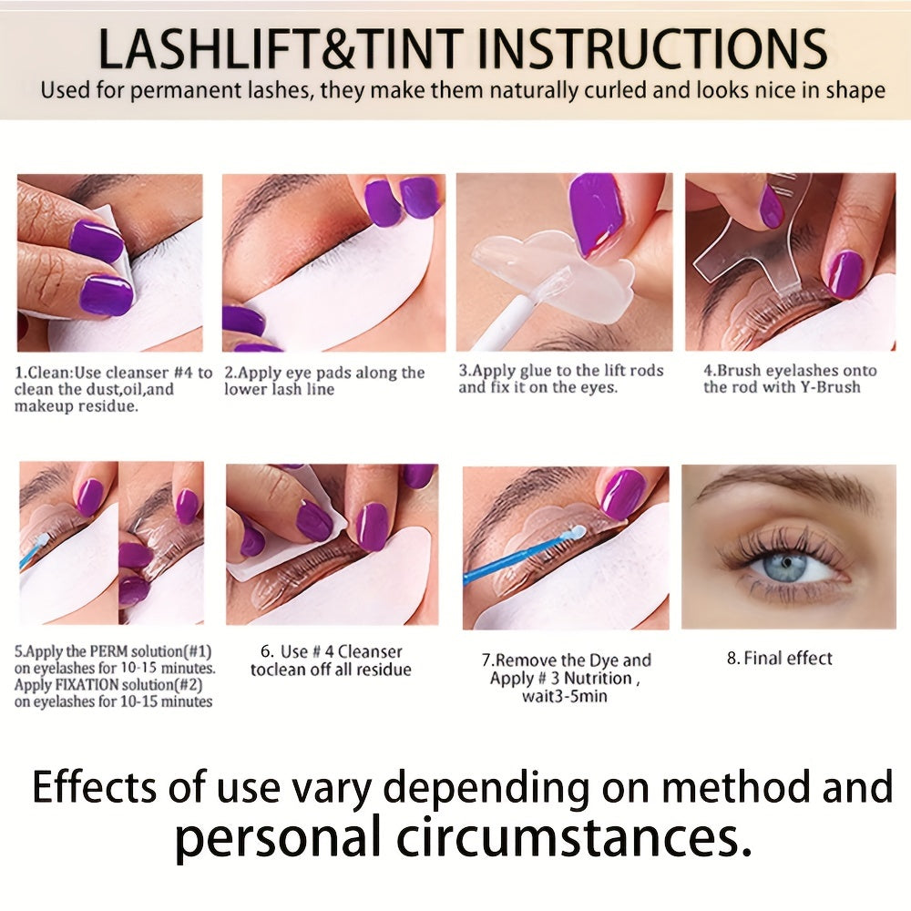 Lash Lift Kit - Eyelash Perming Kit Long Lasting Eye Lash Lifting Perming Set Professional Lash Curling Tool Suitable For Salon