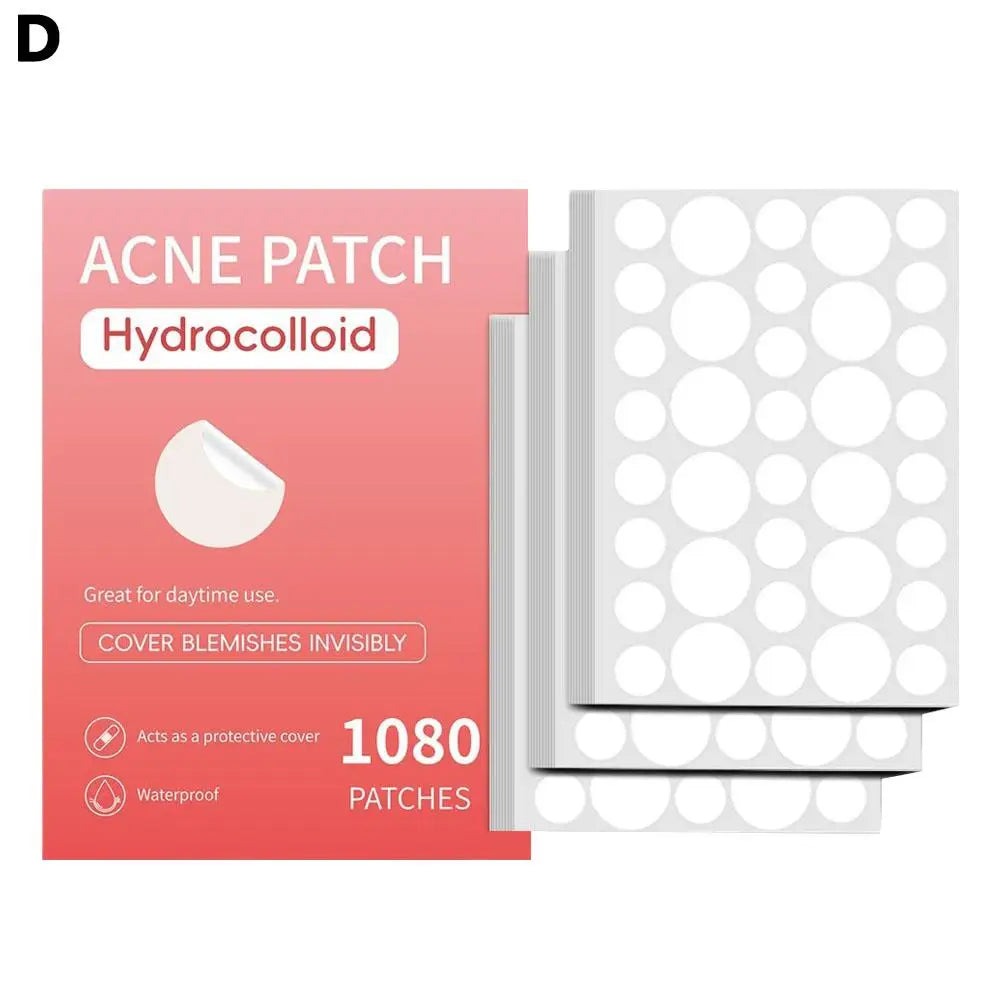360/720/1080 Counts Hydrocolloid Invisible Pimple Patch Acne Stickers Face Concealer For Spots Acne Pimples Beauty Makeup Tool