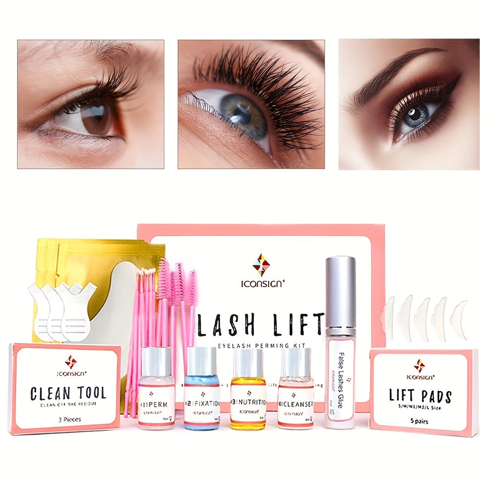 Lash Lift Kit - Eyelash Perming Kit Long Lasting Eye Lash Lifting Perming Set Professional Lash Curling Tool Suitable For Salon