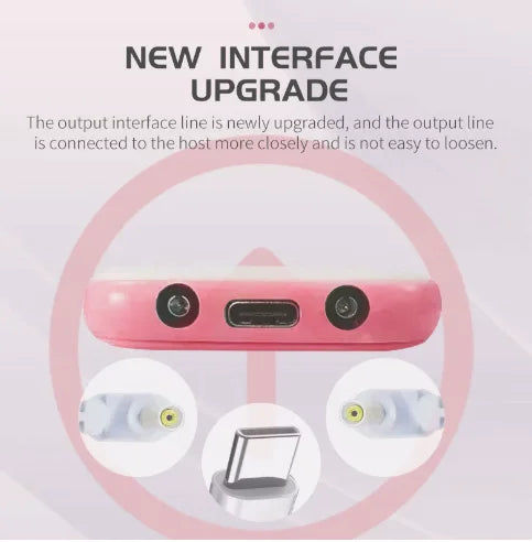 2025 New Low-frequency EMS Electronic Pulse Muscle Stimulator Female Sex Massage 35 Modes of Pain Relief Tens Electric Massager