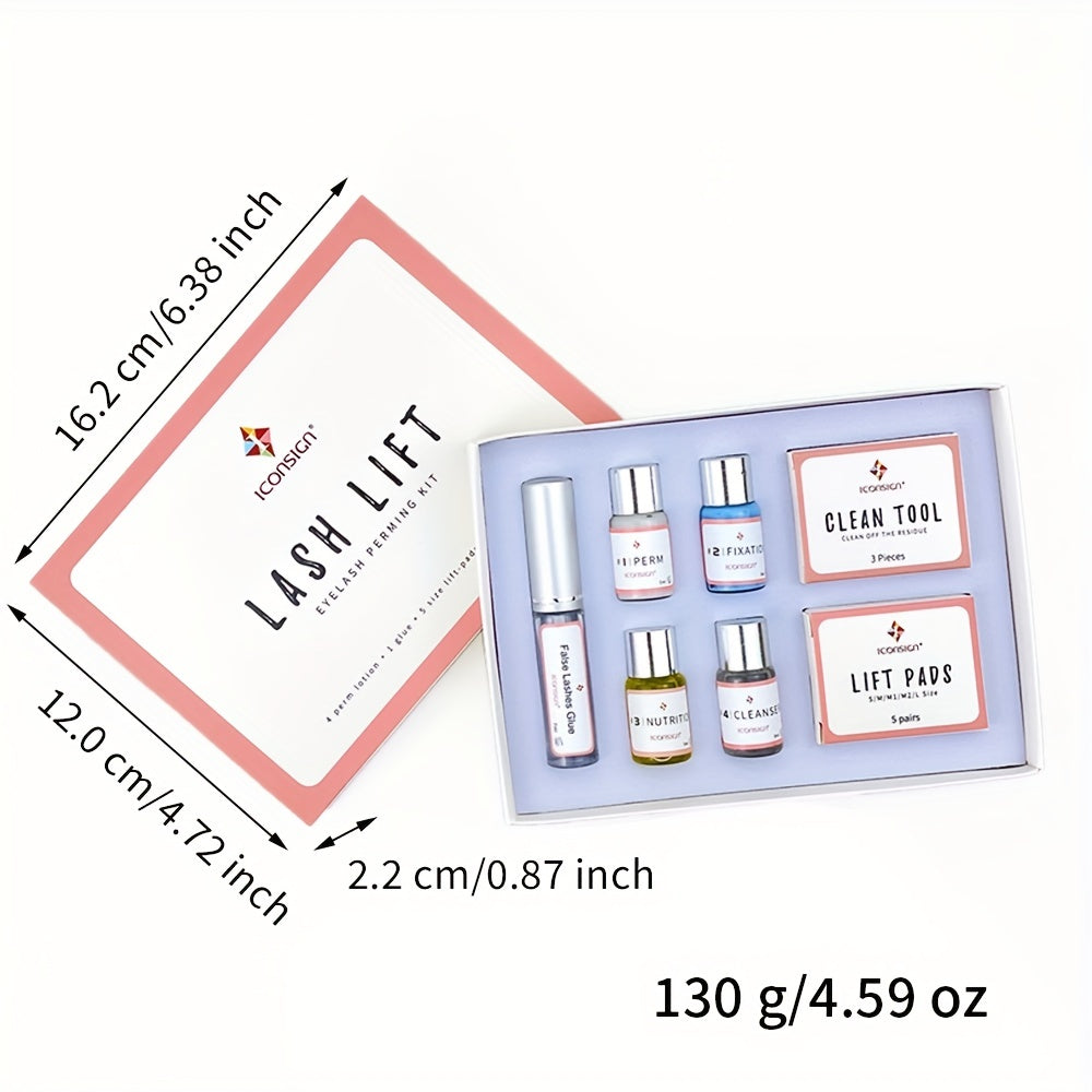 Lash Lift Kit - Eyelash Perming Kit Long Lasting Eye Lash Lifting Perming Set Professional Lash Curling Tool Suitable For Salon