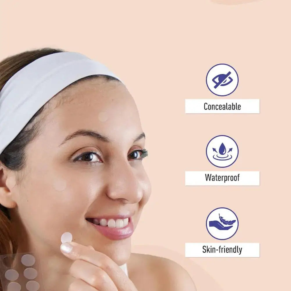 360/720/1080 Counts Hydrocolloid Invisible Pimple Patch Acne Stickers Face Concealer For Spots Acne Pimples Beauty Makeup Tool