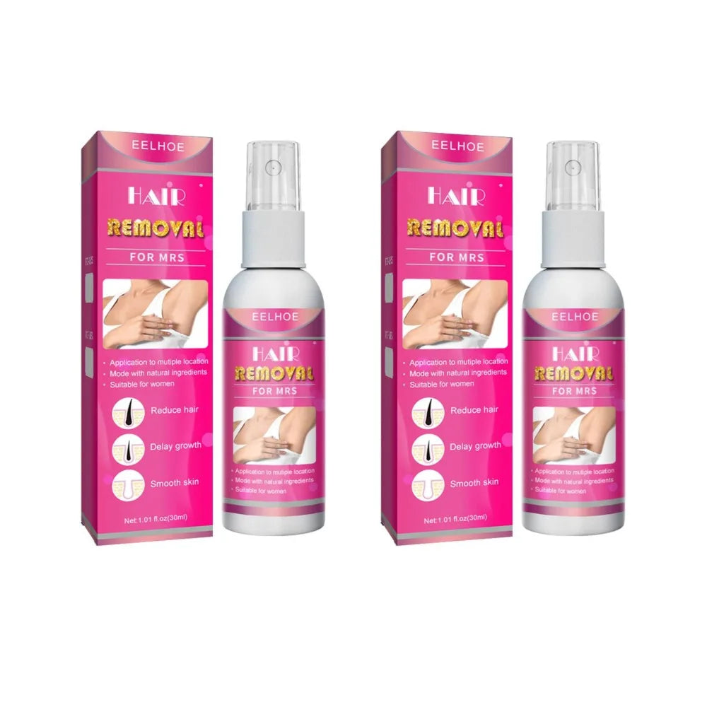 1/2PCS Super Natural Painless Permanent Hair Remover for Women Men Whole Body Depilatory Cream Powerful Hair Removal Spray